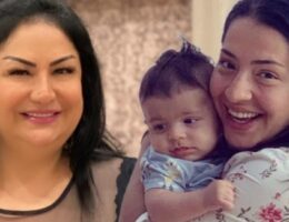 Almaz Ələsgərli üçüncü dəfə nənə oldu — Foto