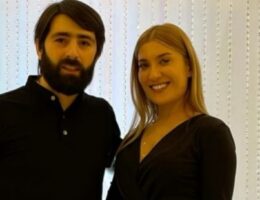 Elşad Xose xanımı ilə toyda — Foto