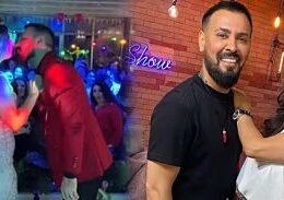 Aynuru dodağından öpdü, tənqid olundu