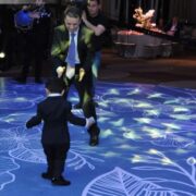 Novruz Məmmədov nəvəsinin kiçik toyunda — VİDEO