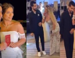 Aygün toyda Aysunun ərini «yoldan çıxarmaq» istədi — VİDEO