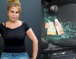 Ülviranın avtomobilini soydular — Foto