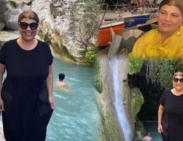 Mətanət İsgəndərli istirahət üçün qızının yanına gedib — FOTO