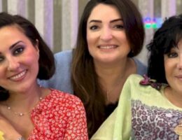 Flora Kərimovanın qızı ilə nəvəsinin GÖRÜNTÜLƏRİ — VİDEO