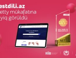 “Nar”ın sosial layihəsi NETTY mükafatına layiq görüldü