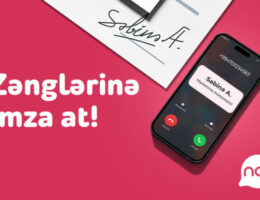 “Nar” dan yeni xidmət: “İmzalı zəng”