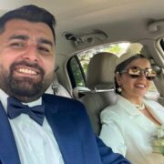 Azərbaycanlı aparıcı Amerikada ailə qurdu — Foto