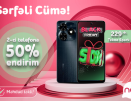 “Nar”dan “Sərfəli cümə” təklifi – 50% endirimlə smartfon əldə et!