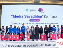 “Nar”ın tərəfdaşlığı ilə “Media Savadlılığı” Konfransı təşkil edildi