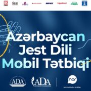 “Nar”ın dəstəyi ilə Azərbaycanda jest dili tətbiqi hazırlanır