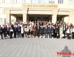 Abşeron rayonunda müəllimlərlə görüş keçirilib