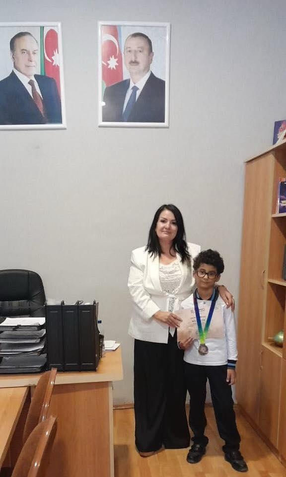 2-ci sinif şagirdi Beynəlxalq Riyaziyyat Olimpiadasında medal qazandı