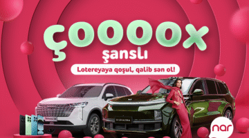 “Nar” “Çoox Şanslı” lotereyasına start verdi