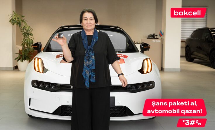 “Bakcell”in lotereyasında 6-cı lüks avtomobil uduldu