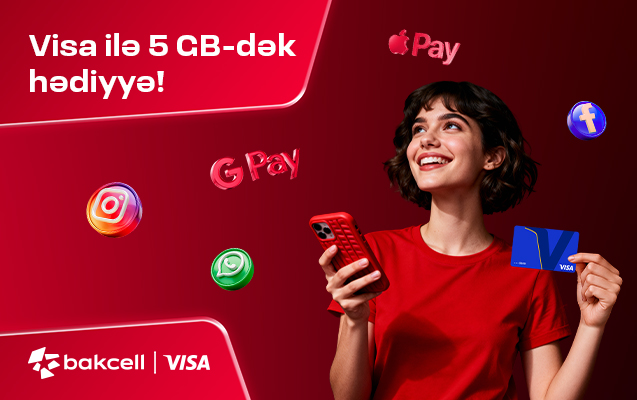 Bakcell və Visa tərəfdaşlığa başlayır