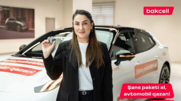 “Bakcell” lotereyasında 9-cu lüks avtomobil uduldu