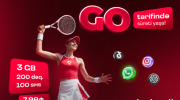 “Bakcell” bonuslarla zəngin yeni “GO” tariflərini təqdim edir