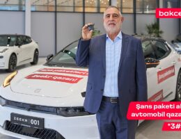 “Bakcell”in lotereyasında 12-ci lüks avtomobil sahibinə təhvil verildi