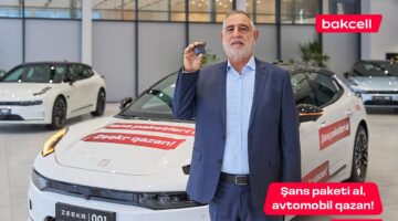 “Bakcell”in lotereyasında 12-ci lüks avtomobil sahibinə təhvil verildi