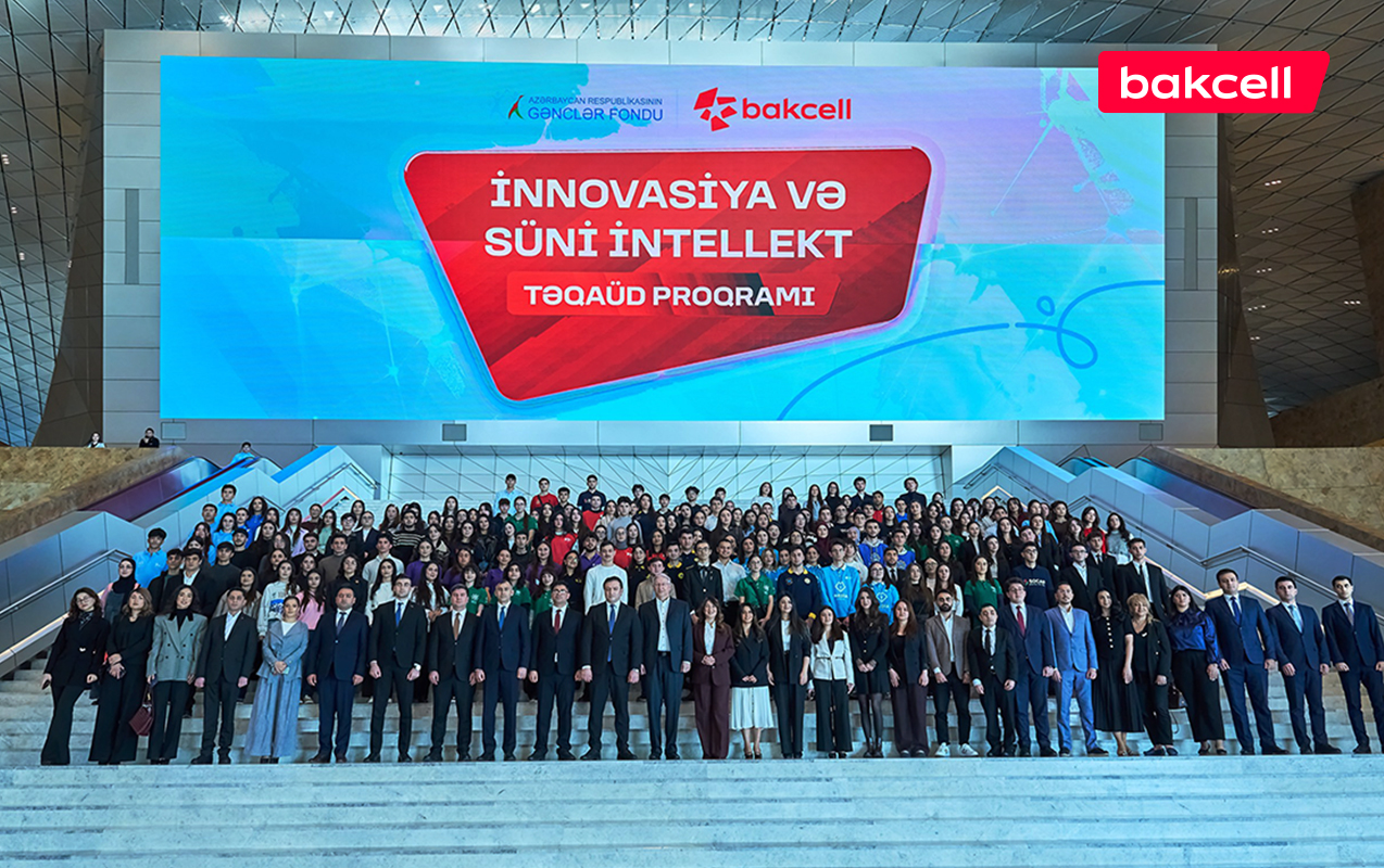 “Bakcell” və Gənclər Fondu “İnnovasiya və Süni İntellekt” üzrə təqaüd proqramını elan edir — Fotolar