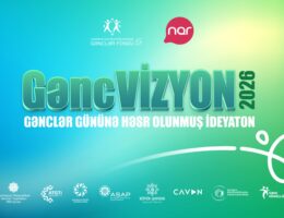 “Nar” və Azərbaycan Gənclər Fondu “GəncVİZYON” layihəsinə start verir