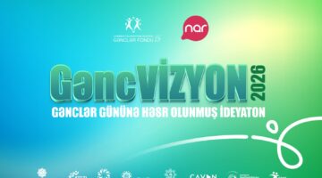 “Nar” və Azərbaycan Gənclər Fondu “GəncVİZYON” layihəsinə start verir