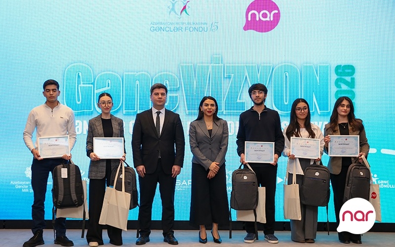 “Nar”ın tərəfdaşlığı ilə “GəncVİZYON” ideyatonu uğurla başa çatıb-FOTO