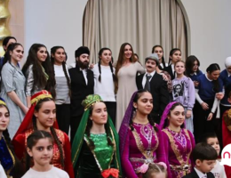 “Nar” sığınacaqda yaşayan uşaqların yaradıcılıq təşəbbüsünə dəstək oldu — Fotolar