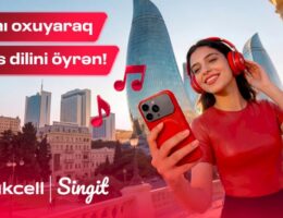 Bakcell ilə ingilis dilini “Singit” tətbiqində öyrən
