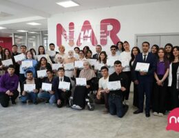 “Nar” WUF 13 çərçivəsində inklüziv təcrübə proqramı iştirakçılarını təltif edib