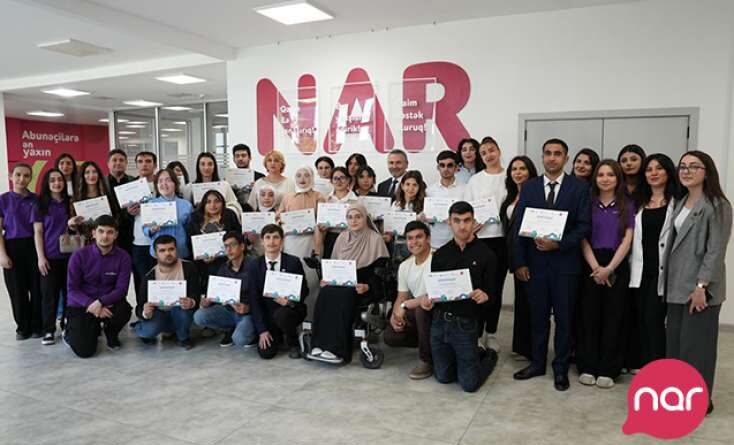 “Nar” WUF 13 çərçivəsində inklüziv təcrübə proqramı iştirakçılarını təltif edib