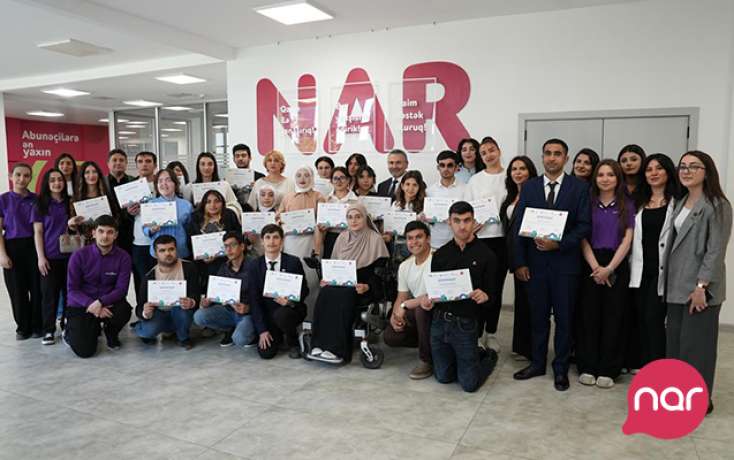 “Nar” WUF 13 çərçivəsində inklüziv təcrübə proqramı iştirakçılarını təltif edib