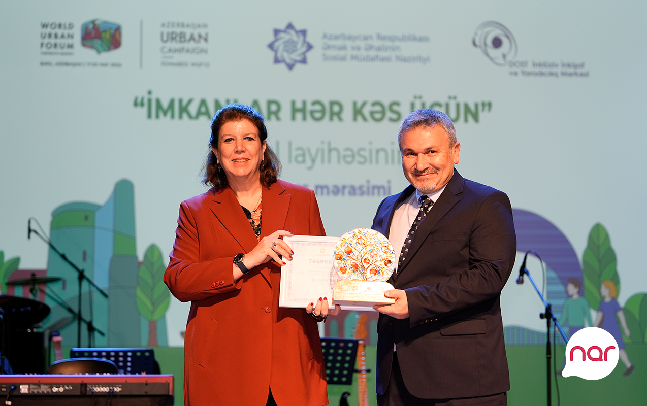 “Nar” “İmkanlar hər kəs üçün” layihəsinin bağlanış mərasimində iştirak etdi