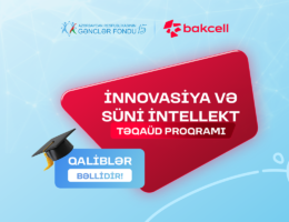 “Bakcell” və Gənclər Fondunun təqaüd proqramının qalibləri müəyyənləşdi