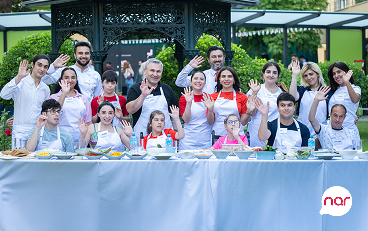 “Nar”ın dəstəyi ilə inklüziv kulinariya master-klası keçirilib — Fotolar