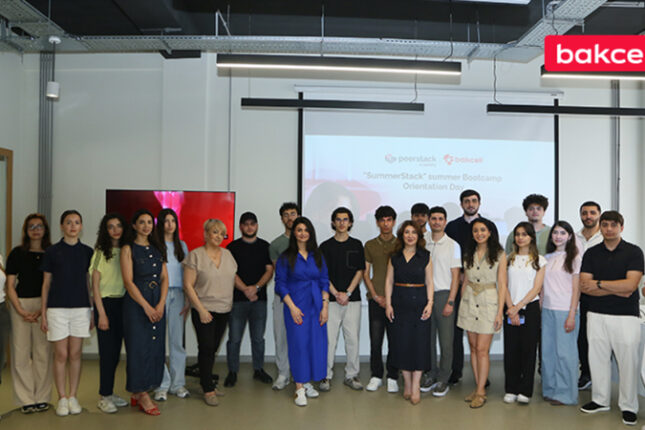 Bakcell-in dəstəyi ilə keçirilən “SummerStack Bootcamp” başladı