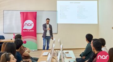 “Nar” Gəncədə tələbələr üçün marketinq və karyera təlimləri təşkil edib