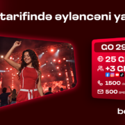 “Bakcell”in “GO” tariflərinə qoşulun və üstünlüklərdən faydalanın