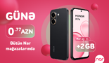 Günə 77 qəpiyə “Nar”dan smartfon!