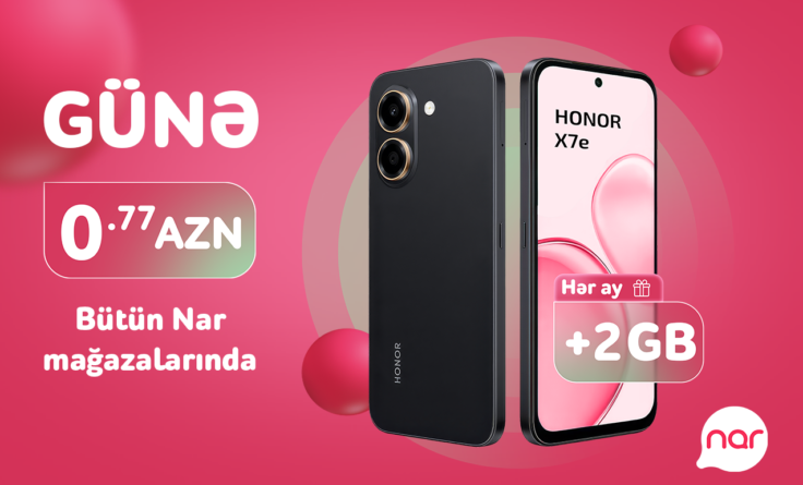 Günə 77 qəpiyə “Nar”dan smartfon!