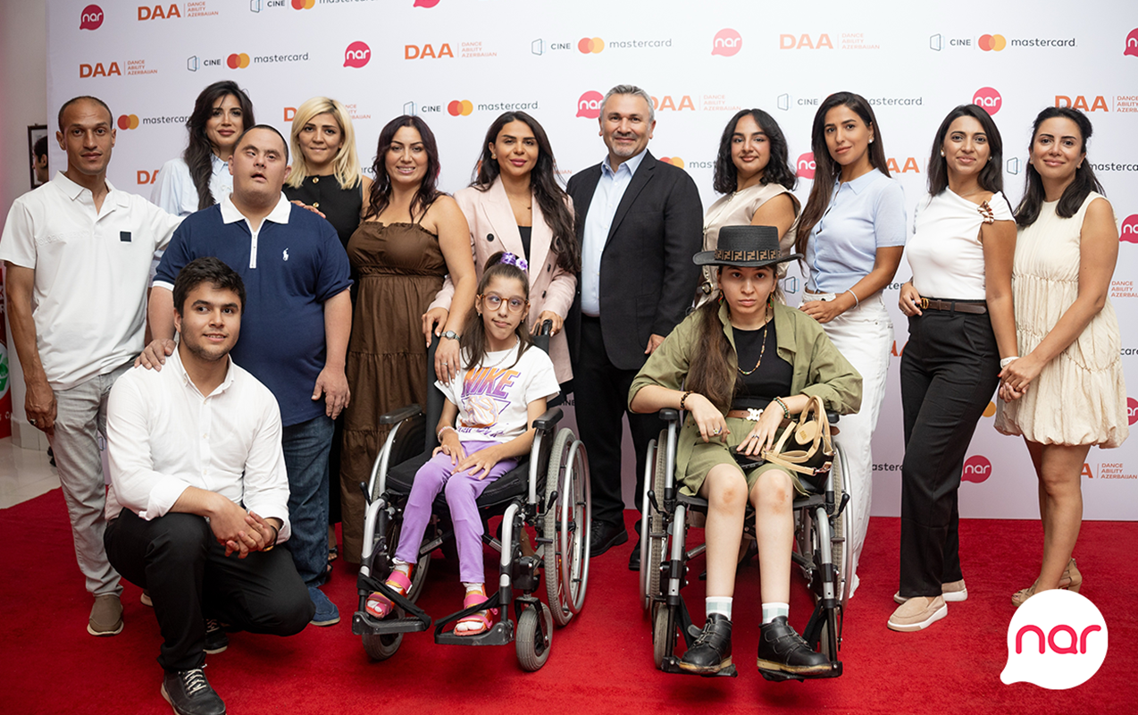 “Nar” inklüziv mövzulu sənədli filmin nümayişinə dəstək göstərdi — Fotolar
