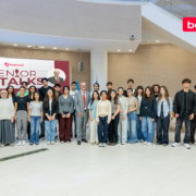 “Bakcell”in baş icraçı direktoru ADA Universitetinin tələbələri ilə görüşüb — Fotolar