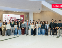 “Bakcell”in baş icraçı direktoru ADA Universitetinin tələbələri ilə görüşüb — Fotolar