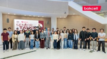 “Bakcell”in baş icraçı direktoru ADA Universitetinin tələbələri ilə görüşüb — Fotolar