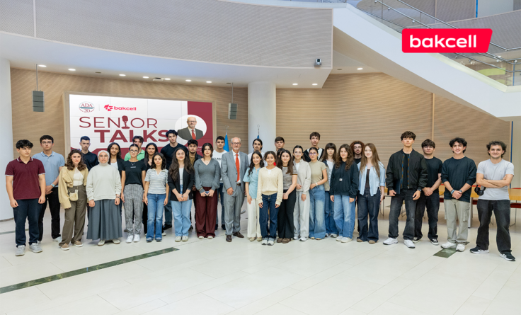 “Bakcell”in baş icraçı direktoru ADA Universitetinin tələbələri ilə görüşüb — Fotolar